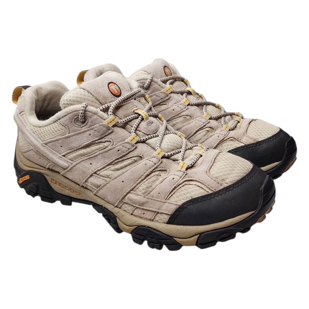 Merrell Beige and Black Athletic Shoes
